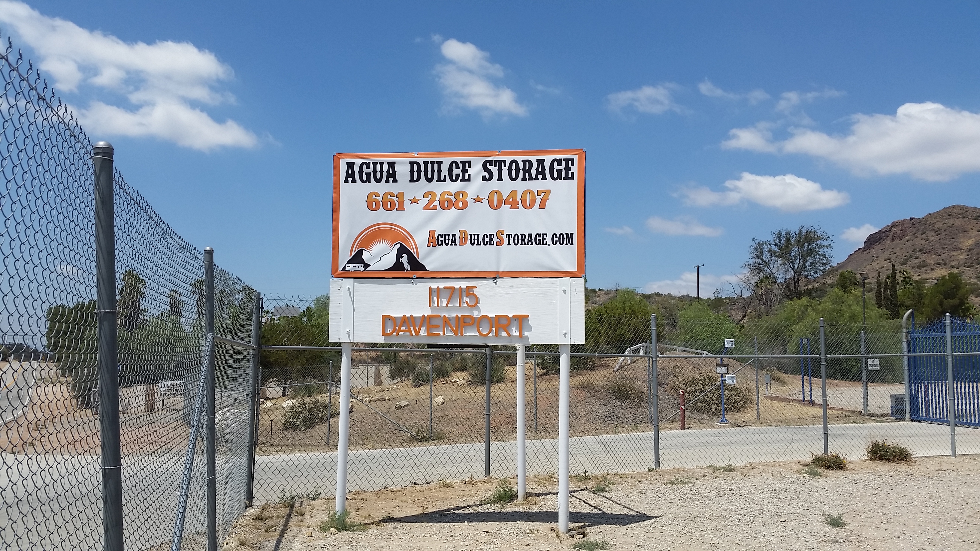 Agua Dulce Storage | 11715 Davenport Road Agua Dulce, Capfornia 91390 United States